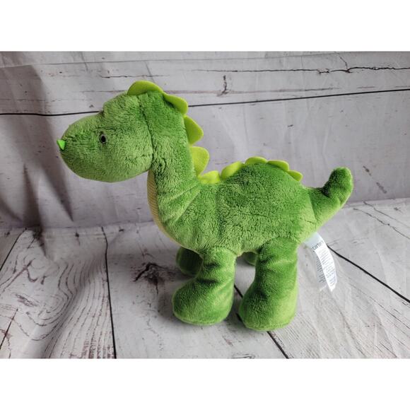 Carter's Green Dinosaur Plush 8" Stuffed Animal Lovey Security Toy Dino - Picture 4 of 8